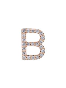 ALINKA boucle d'oreille ID en or 18ct et diamants - Métallisé