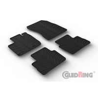 Rubbermatten passend voor Nissan Qashqai III (J12) 2021- (T-Design 4-delig + montageclips) GL0805