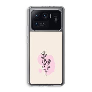 Roses are red: Xiaomi Mi 11 Ultra Transparant Hoesje