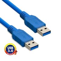USB 3.0 A mannetje naar A mannetje verleng kabel, Lengte: 1.8 meter