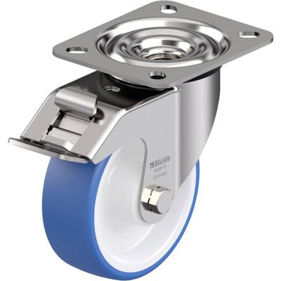 Blickle LEX-POTHS 100XR-FI RVS zwenkwiel Wieldiameter: 100 mm Draagvermogen (max.): 150 kg 1 stuk(s)