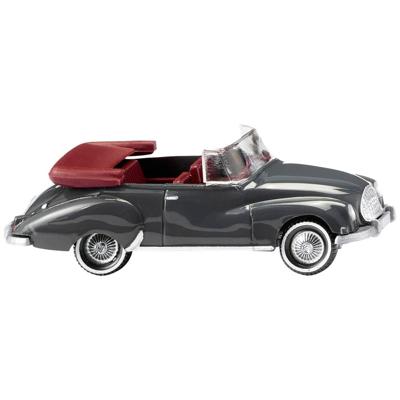 Wiking 0125 03 H0 Auto DKW Cabrio - ijzergrijs