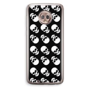Musketon Skulls: Motorola Moto G6 Transparant Hoesje