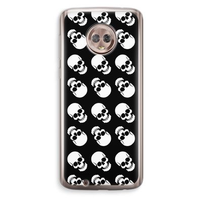 Musketon Skulls: Motorola Moto G6 Transparant Hoesje