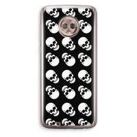 Musketon Skulls: Motorola Moto G6 Transparant Hoesje