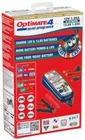 TecMATE Acculader "optimate 4 quad programma". optimate 4 charger quad program