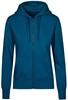 Promodoro XO1751 Women´s Hoody Jacket - Petrol - 3XL Promodoro XO1751 Women´s Hoody Jacket - Petrol - 3XL