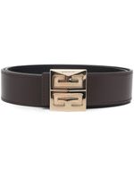 Givenchy ceinture à boucle logo - Marron - thumbnail