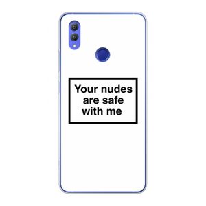 Safe with me: Honor Note 10 Transparant Hoesje