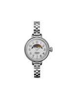 Shinola montre Birdy Moon Phase 34 mm - Argent