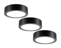 Sylvania Keukenspot led - set van 3 - 270 lm - ip20 - zwart