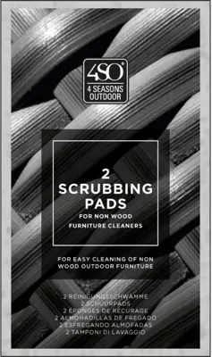 4 Seasons Outdoor schuurpads voor cleaner 2 stuks