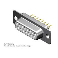 Molex 1727040072 D-sub connector Aantal polen: 37 Soldeerpennen 1 stuk(s) Box - thumbnail