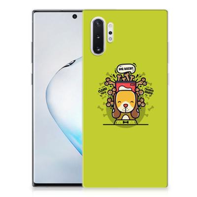 Samsung Galaxy Note 10 Plus Telefoonhoesje met Naam Doggy Biscuit Samsung Galaxy Note 10 Plus Telefoonhoesje met Naam Doggy Biscuit