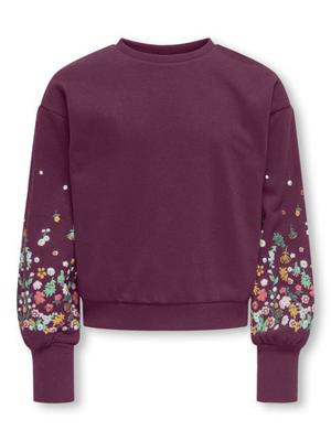 Kids ONLY winter sweater meisjes - paars - KogBrooke - regular fit