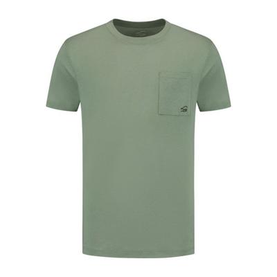 Blue loop Refibra Fresh Water T-Shirt Heren Sea Spray Green M