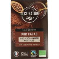 Destination Cacao 100% mager 10-12% bio Destination Cacao 100% mager 10-12% bio