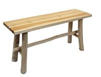 Teak Bench 100 cm - Van der leeden