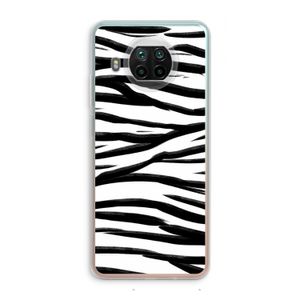Zebra pattern: Xiaomi Mi 10T Lite 5G Transparant Hoesje