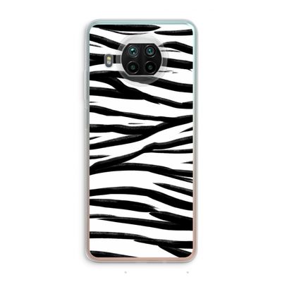 Zebra pattern: Xiaomi Mi 10T Lite 5G Transparant Hoesje
