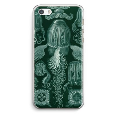 Haeckel Cubomedusae: iPhone 5 / 5S / SE Transparant Hoesje