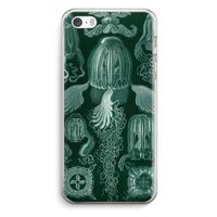Haeckel Cubomedusae: iPhone 5 / 5S / SE Transparant Hoesje Haeckel Cubomedusae: iPhone 5 / 5S / SE Transparant Hoesje