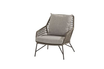 4SO Babilonia lounge stoel mid grey