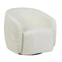 Fauteuil Yara - draaibaar | Creme