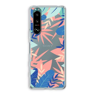 Tropisch: Sony Xperia 5 III Transparant Hoesje