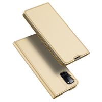 Dux Ducis - pro serie slim wallet hoes - Samsung Galaxy A31 - Goud