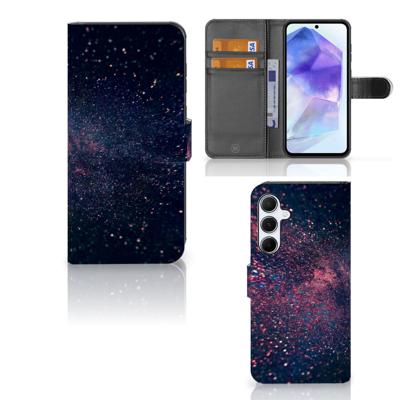 Samsung Galaxy A55 | Book Case | Stars Samsung Galaxy A55 | Book Case | Stars
