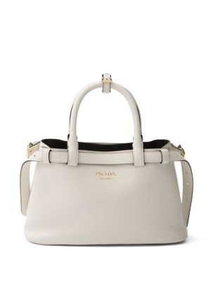 Prada petit sac cabas Buckle - Blanc