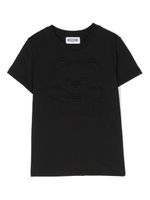 Moschino Kids t-shirt en coton à logo embossé - Noir - thumbnail