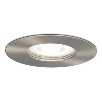 Bari LED inbouwspot - 5 Watt 400 lumen - 6000K daglicht wit - GU10 - Dimbaar - Rond - IP65 waterdicht - RVS - Voor binnen, buiten en badkamer