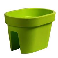 Prosperplast Balkon plantenpot - lime groen - 40 x 27 x 25 cm