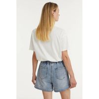 Catwalk Junkie T-shirt Rolling Stones Twister van biologisch katoen gebroken wit - thumbnail