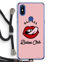 Badass Babes Club: Xiaomi Mi Mix 3 Transparant Hoesje met koord