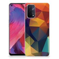 OPPO A93 5G | TPU Hoesje | Polygon Color