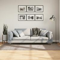 VidaXL Vloerkleed pamplona shaggy hoogpolig modern 100x200 cm beige