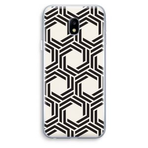 Geometrisch patroon: Samsung Galaxy J3 (2017) Transparant Hoesje