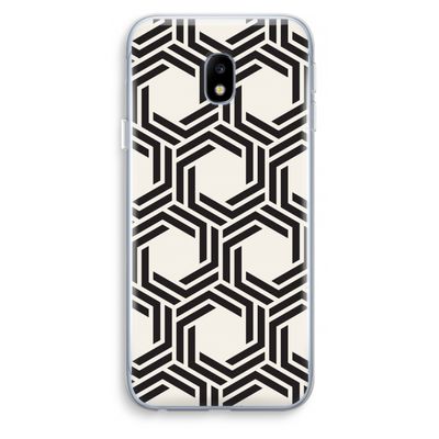 Geometrisch patroon: Samsung Galaxy J3 (2017) Transparant Hoesje