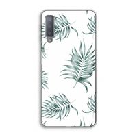 Simple leaves: Samsung Galaxy A7 (2018) Transparant Hoesje