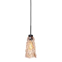 Steinhauer HanglampVidrio zwart met amber glas - 3831ZW Steinhauer HanglampVidrio zwart met amber glas - 3831ZW