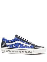 Vans baskets Old Skool à motif cachemire - Bleu