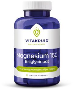 Magnesium 150 Bisglycinaat met 200mg L-Taurine