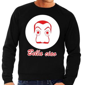 Zwarte Salvador Dali sweater voor heren