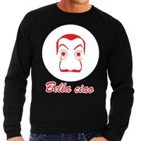 Zwarte Salvador Dali sweater voor heren - thumbnail