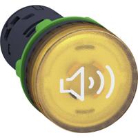 Schneider Electric XB5KS2G8 XB5KS2G8 Verlicht, Met fitting (l x b x h) 55 x 29 x 29 mm Geel 1 stuk(s)