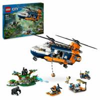 Bouwspel Lego 60437 Jungle Explorer Helicopter Base Camp Multicolour - thumbnail