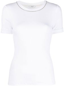 Peserico t-shirt en jersey - Blanc